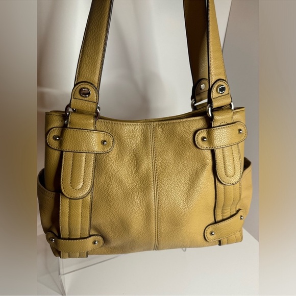 Tignanello Handbags - Tignanello Tan Shoulder Bag